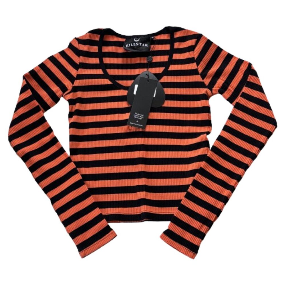 🎃 Killstar Izora Pumpkin Ribbed L/S Top 🎃